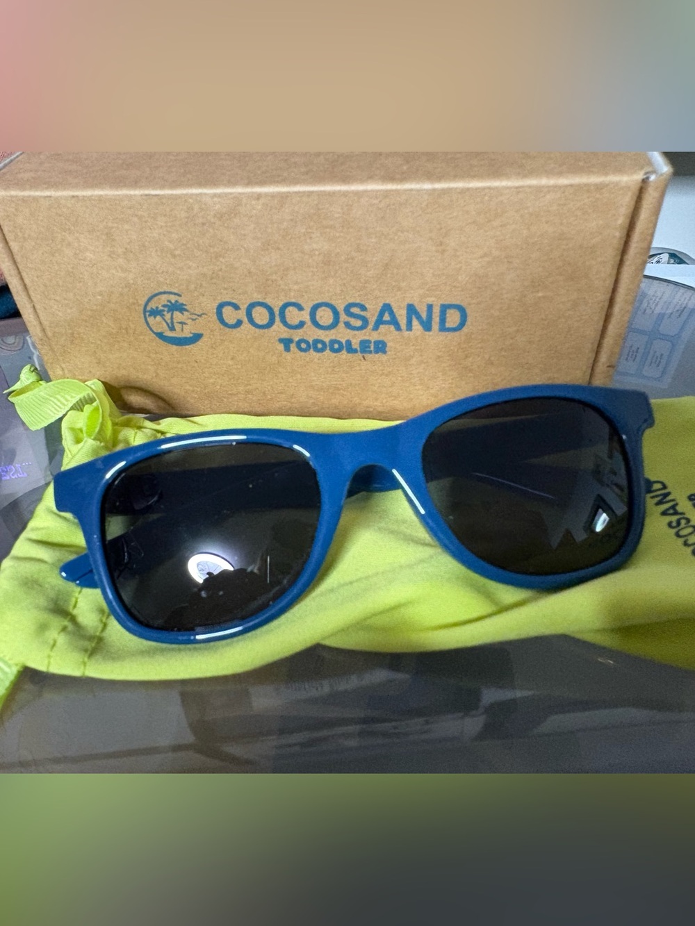 Cocosand toddler blue polarized sunglasses